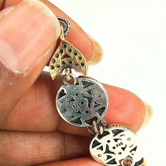 Bollywood Style Tennis Bracelet S925 - Picture 6 of 6